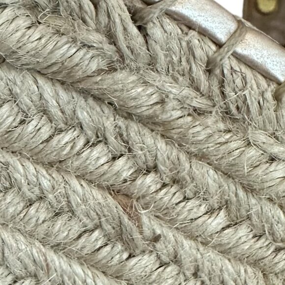 Marc Fisher Kegan Metallic Wedge Sandals Stud Heels Leather Size 7.5 Women's - Picture 12 of 13